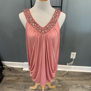 Maurice’s rhinestone top - Pink